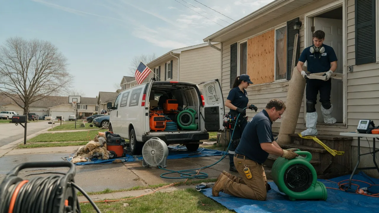 Water Damage Restoration in Calamus, IA near me
